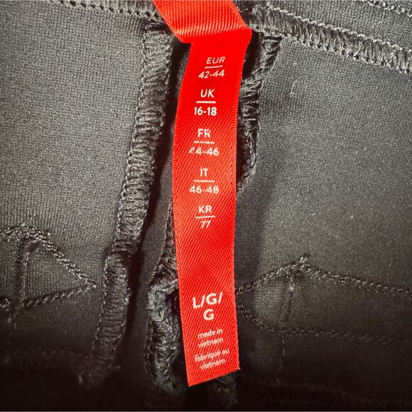 Spanx Women’s Black Ponte Pull-On‎ Slim Ankle Pants Size Large Comfort Workwear - Picture 7 of 14